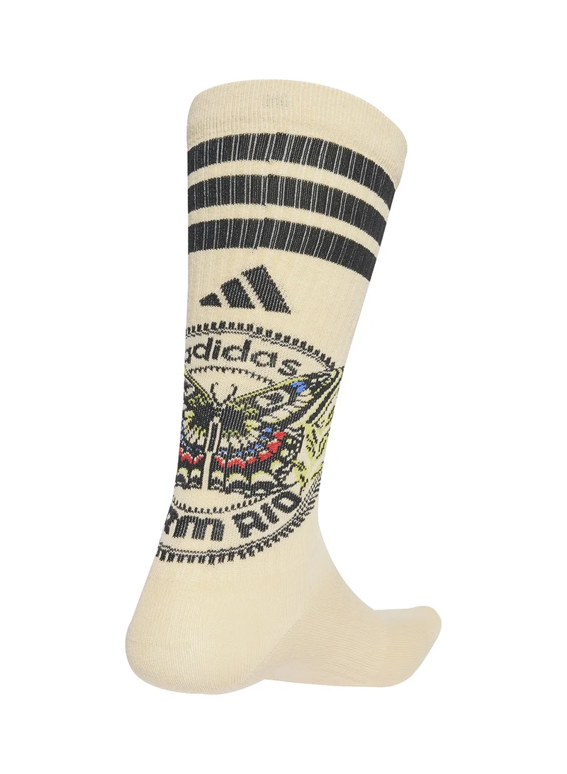 Adidas Adidas X Farm Rio High Socks