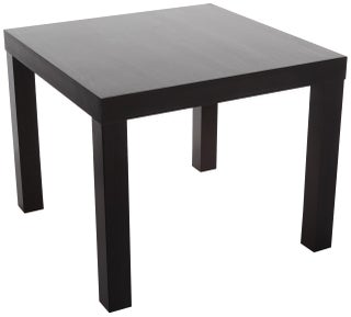 Ikea Lack Side Table Black
