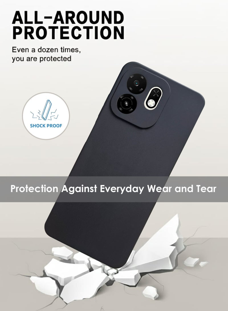 Itel A100C Silicone Back Case Cover - TPU Silicone, Durable & Accurate Cut-outs - Scratch, Dust & Smudge Protection, Shockproof & Water-Proof Cover for Itel A100C - Image 5