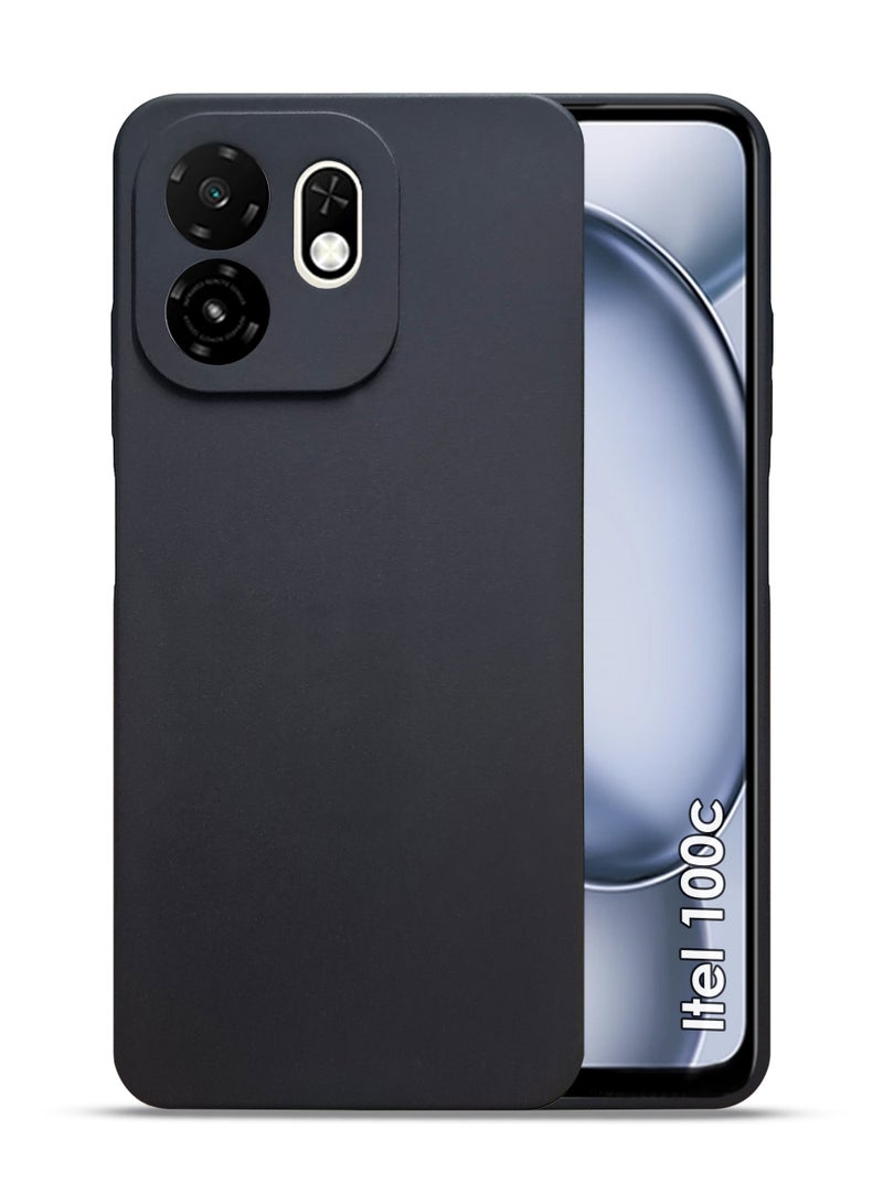 Itel A100C Silicone Back Case Cover - TPU Silicone, Durable & Accurate Cut-outs - Scratch, Dust & Smudge Protection, Shockproof & Water-Proof Cover for Itel A100C - Image 1