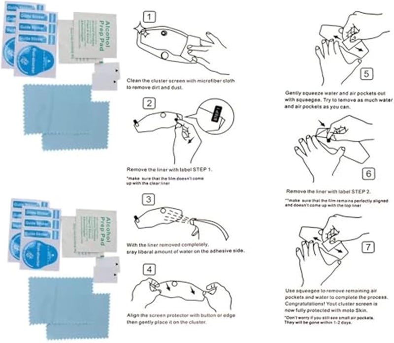 Wivplex Motorcycle Screen Protector for CRF300 Series - Image 2