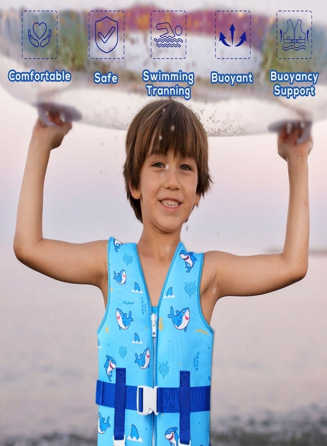 DOOHALO Toddler Swim Vest Kids Swimming Training Vest for Boys Girls Suitable for Age 1 to 8 Years 20Ibs - 46Ibs - Image 5