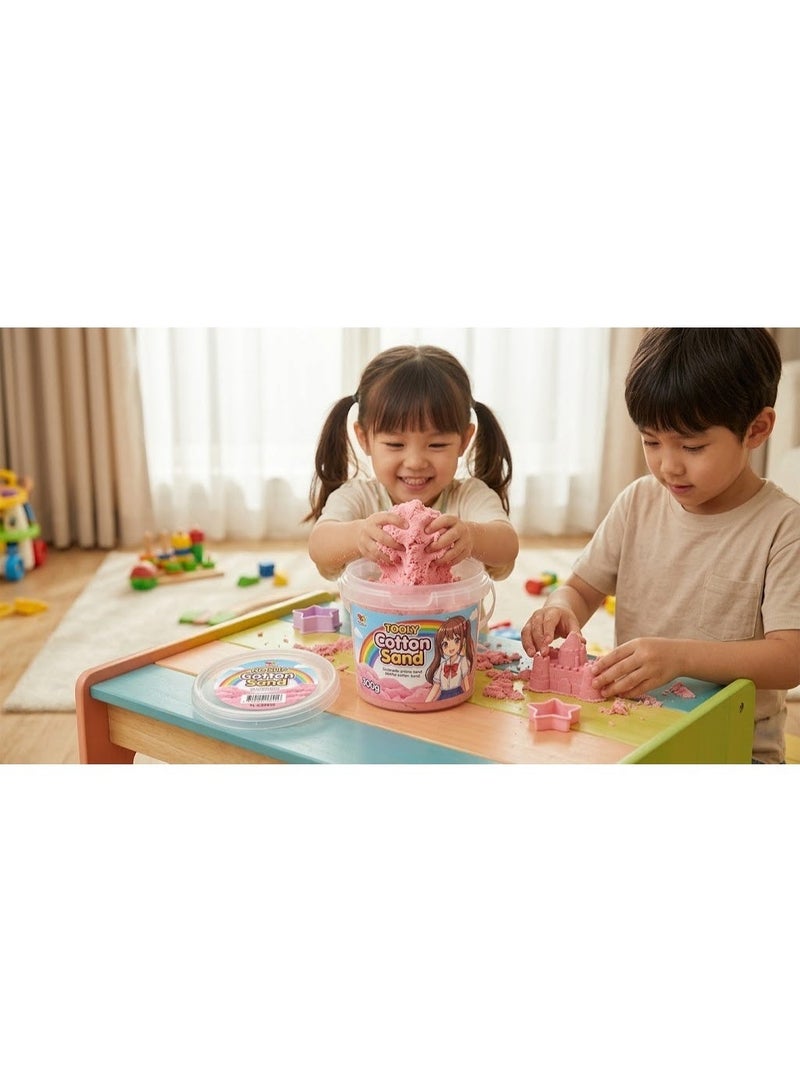 TOOLY Cotton Sand Play Dough Bucket For Kids, 300g - Image 3