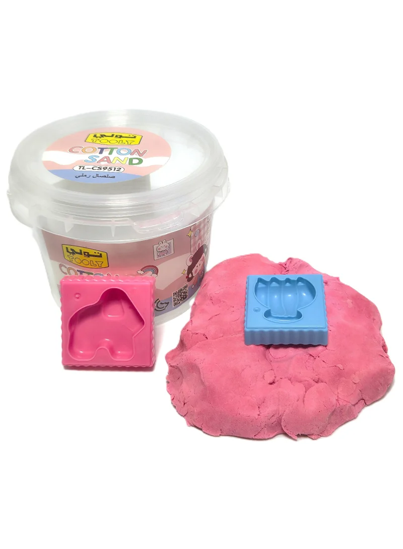 Tooly Cotton Sand Play Dough Bucket For Kids, 300g