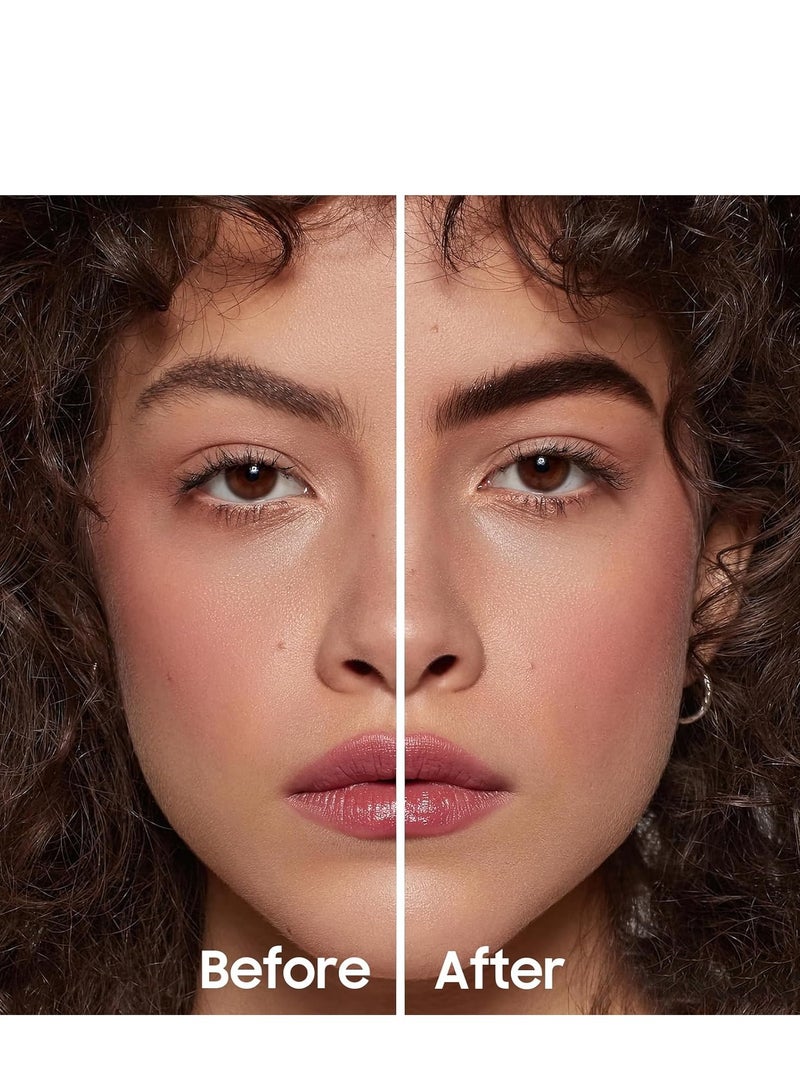 MACFEE Eyebrow Gel Peel Off - Brow Tattoo with Eyebrow Stencils, Long-Lasting & Waterproof Brow Gel for Women Create Fuller & Defined Brows Makeup - Image 2