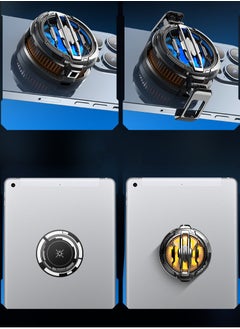 Beauenty Magnetic Mobile Phone Cooler, Mobile Phone Cooling Fan with Semiconductor Cooling Chip, Mobile Phone Radiator with Temperature Display of Mobile Phone Games, Tiktok Live  - Image 3