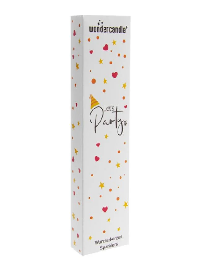 Wondercandle Let's Party Sparkler Candle - Pack of 40