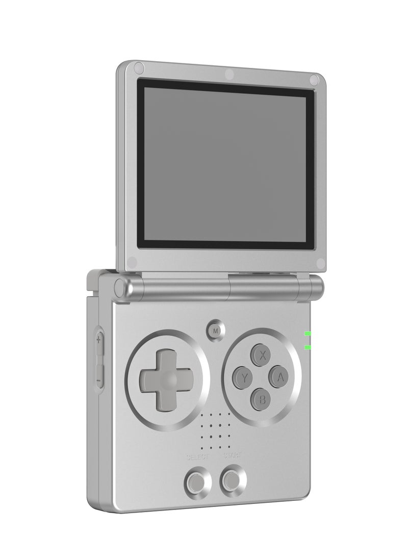 GREEN LION - GP Pro Fold Gaming Console / 8 Hours Playtime / WIFI Connection / Bluetooth Connection / 3.5 Inch IPS Screen / 64GB Memory / Vibrating Motor - Silver - Image 1