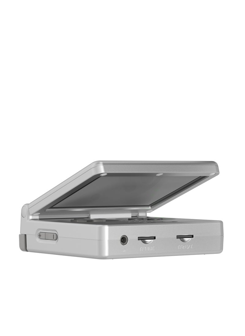 GREEN LION - GP Pro Fold Gaming Console / 8 Hours Playtime / WIFI Connection / Bluetooth Connection / 3.5 Inch IPS Screen / 64GB Memory / Vibrating Motor - Silver - Image 1