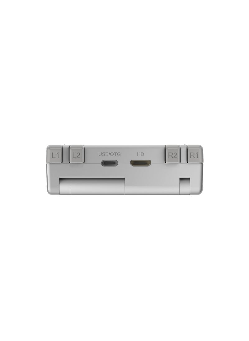 GREEN LION - GP Pro Fold Gaming Console / 8 Hours Playtime / WIFI Connection / Bluetooth Connection / 3.5 Inch IPS Screen / 64GB Memory / Vibrating Motor - Silver - Image 1