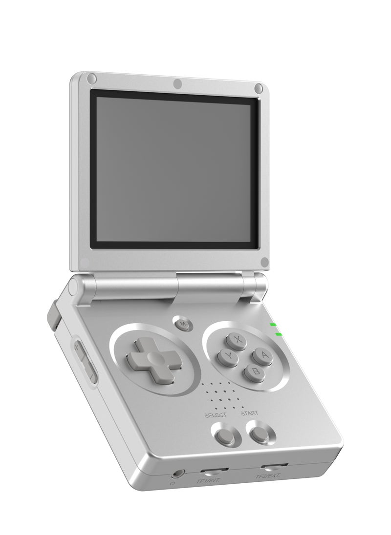GREEN LION - GP Pro Fold Gaming Console / 8 Hours Playtime / WIFI Connection / Bluetooth Connection / 3.5 Inch IPS Screen / 64GB Memory / Vibrating Motor - Silver - Image 1