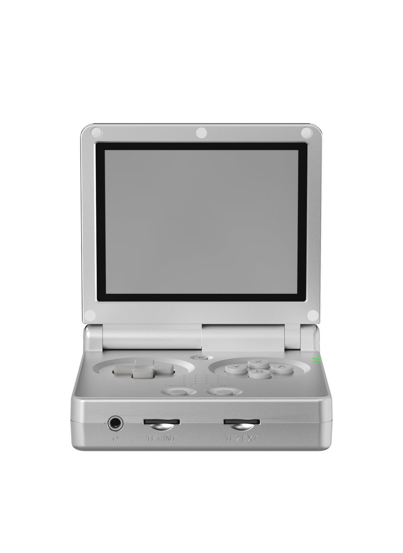 GREEN LION - GP Pro Fold Gaming Console / 8 Hours Playtime / WIFI Connection / Bluetooth Connection / 3.5 Inch IPS Screen / 64GB Memory / Vibrating Motor - Silver - Image 1