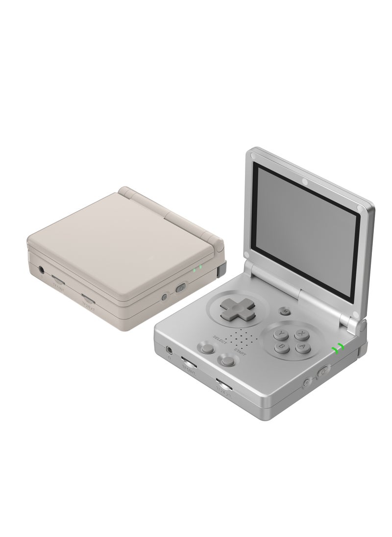 GREEN LION - GP Pro Fold Gaming Console / 8 Hours Playtime / WIFI Connection / Bluetooth Connection / 3.5 Inch IPS Screen / 64GB Memory / Vibrating Motor - Silver - Image 1