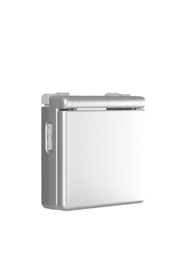 GREEN LION - GP Pro Fold Gaming Console / 8 Hours Playtime / WIFI Connection / Bluetooth Connection / 3.5 Inch IPS Screen / 64GB Memory / Vibrating Motor - Silver - Image 1