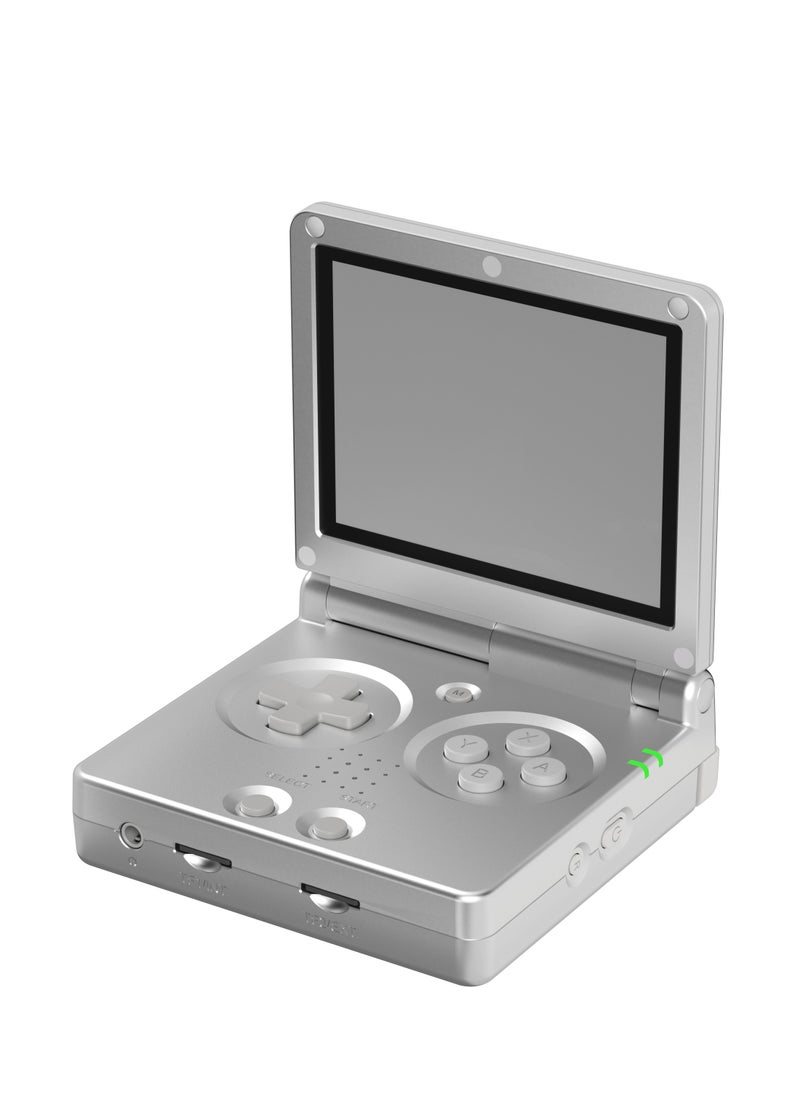 GREEN LION - GP Pro Fold Gaming Console / 8 Hours Playtime / WIFI Connection / Bluetooth Connection / 3.5 Inch IPS Screen / 64GB Memory / Vibrating Motor - Silver - Image 1