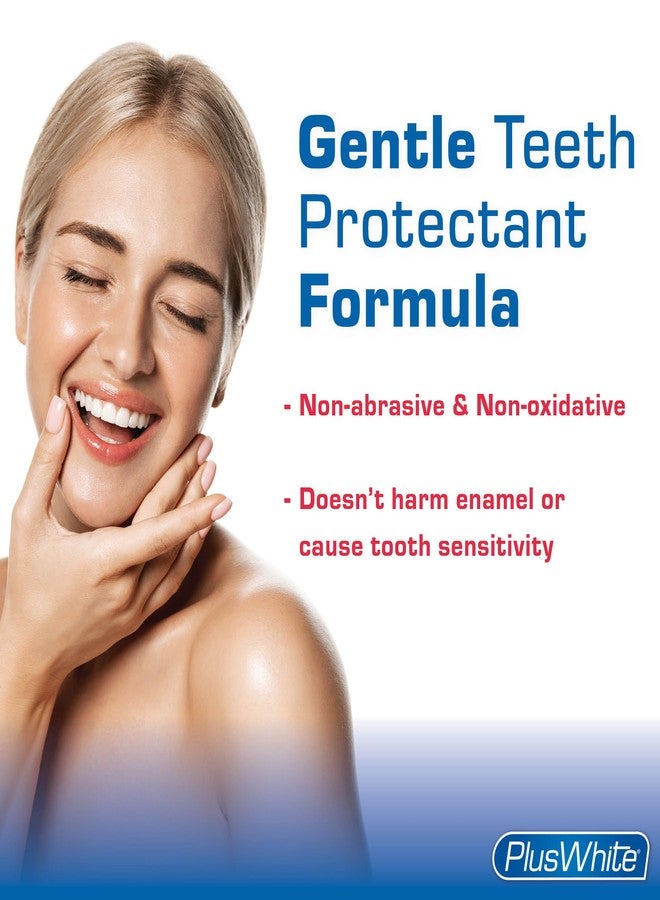 Plus White Post Whitening Stain Rinse - Protects Against Smoking, Wine, & Coffee - Dentist Recommended Whitening Teeth Rinse (6 oz, Pack of 1) - Image 5