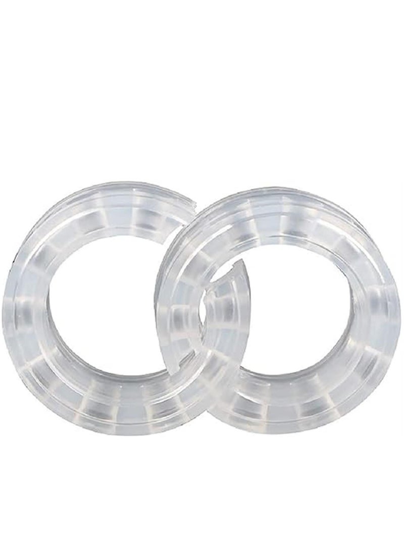 Generic 2 Pack Car Shock Absorber, Automotive Suspension Shock Absorber, Universal Car Shock Buffer Power Cushion Type C - Coil Spring Spacer  - Image 1