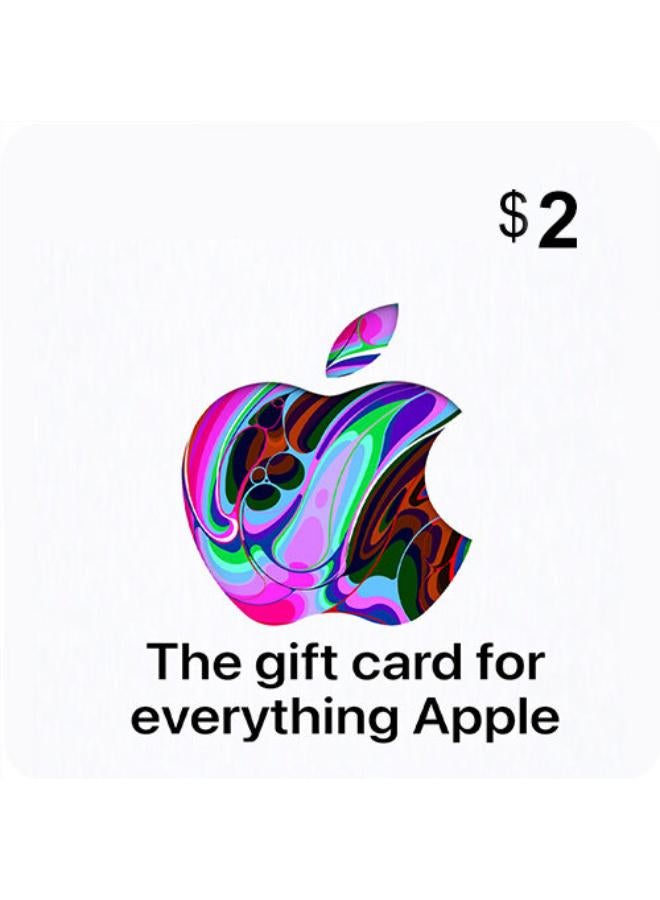Apple & Itunes Gift Card - USA 2 USD