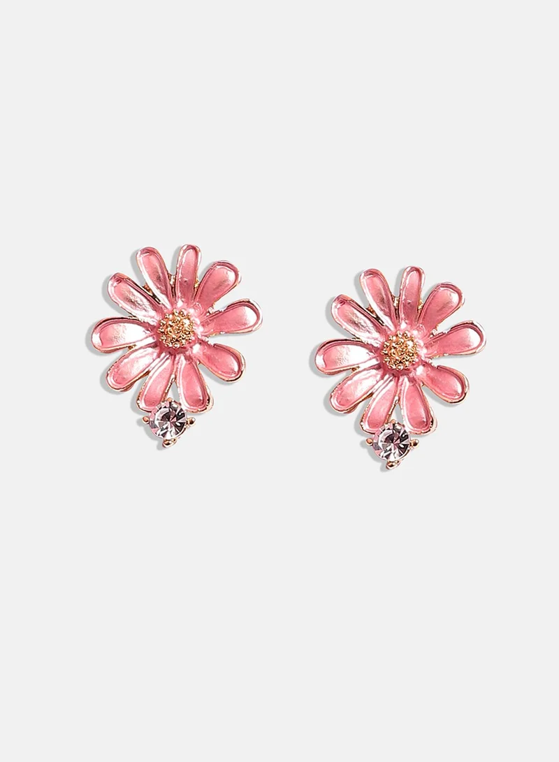 SOHI Pastel Flora Artificial Jewellery Set