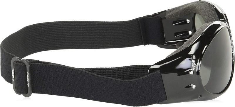 Global Vision Red Baron Motorcycle Goggles with Clear and Smoke Lenses - Image 4