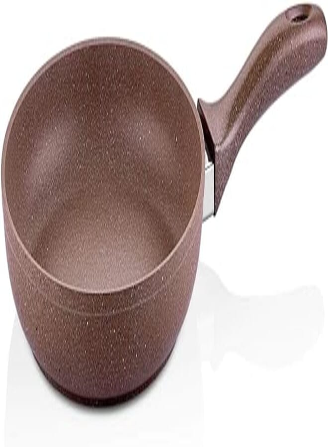 Saflon Chocolate Granite Frying Pan, 18 CM