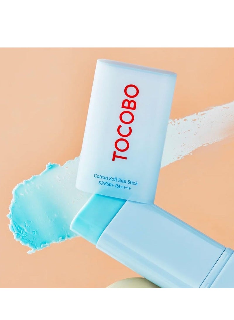 توكوبو واقي شمس ستيك ناعم قطني بعامل حماية 50 - 19 جم - Image 2