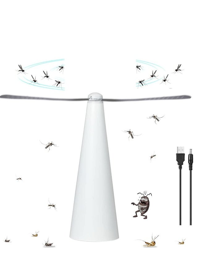 Generic Repellent Fan, Portable Table Fly, Lightweight, Durable and Odor-Free Keep Flies, Picnic Fans for Indoor and Bugs Away from Your Food Enjoy Outdoor Meal  - Image 4