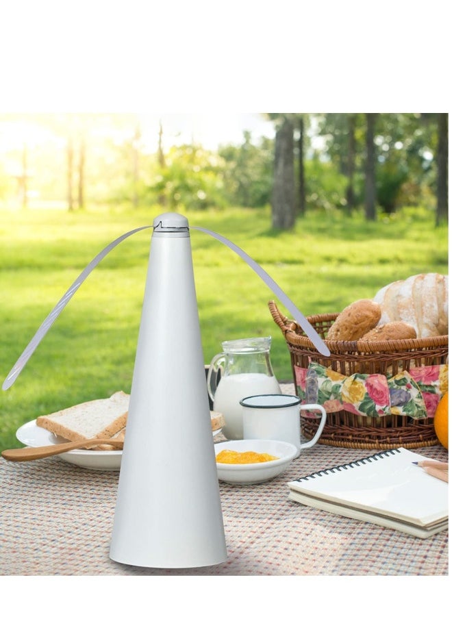 Generic Repellent Fan, Portable Table Fly, Lightweight, Durable and Odor-Free Keep Flies, Picnic Fans for Indoor and Bugs Away from Your Food Enjoy Outdoor Meal  - Image 1