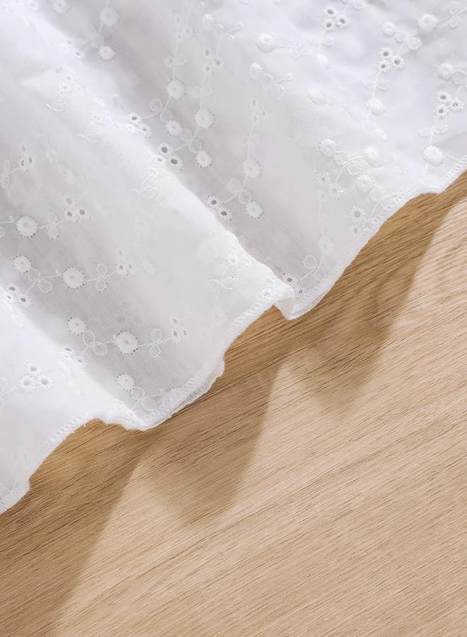 Take Two Take Two Schiffli Look Lace Flower Detail Cami Dress
