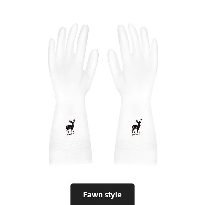 Laundry Dishwashing Glove Pairs Fawn Fawn