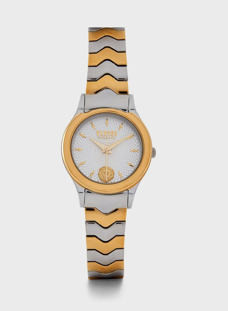 VERSUS VERSACE Mount Pleasant Combo Bracelet Watch