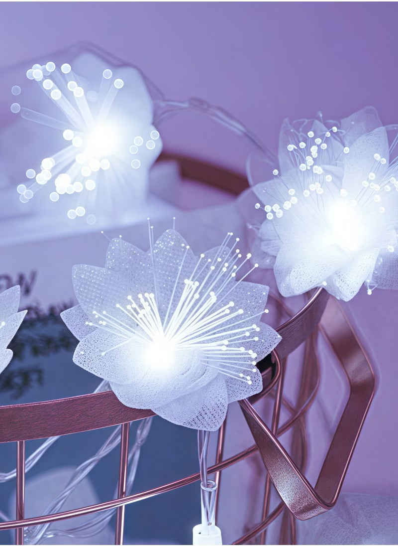 Generic Fiber Optic Flower LED Light String, Bedroom RGB LED Light Strip, USB Powered, Waterproof, Ideal LED Light for Bedroom, TV, Outdoor, Camping, 1.5m  - Image 2