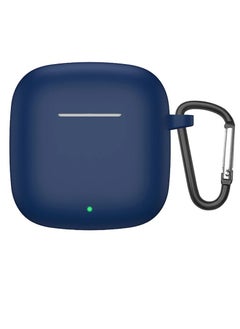 Generic Soft Silicone Cover For Huawei Freebuds SE 2/SE 3 Case With Hook Antifall Protective Sleeve Accessories (Blue) 