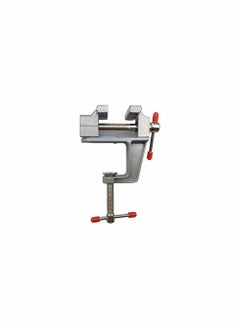 Excefore DIY Table Vice Miniature Vise, Aluminum Alloy Small Clamp Hobby Jewelry Work 30MM  - Image 3