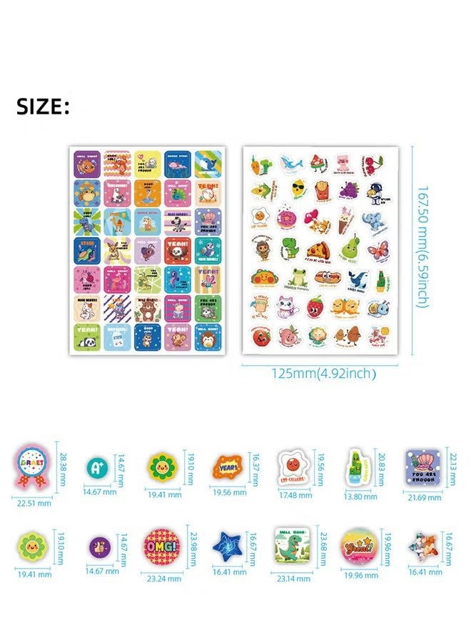 واي جيه 16 ملصق تحفيزي، ملصقات تشجيعية لطيفة، تتميز بأنماط مثل الشمس والنجوم وعبارات تحفيزية، مثالية كمكافآت في الصف من المعلمين أو لتشجيع الأطفال على أداء الأعمال المنزلية. - Image 4