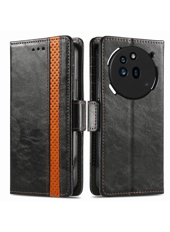S-TOP Case For Nothing Phone 3a Pro CaseNeo Splicing Dual Magnetic Buckle Leather Phone Case - Image 2