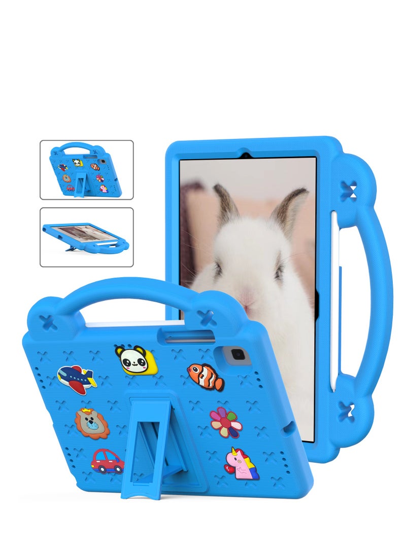 Child protection case for Samsung Galaxy Tab A7 (T500/T860/T720/P610) 10.4 inch(2020)/Samsung Galaxy TAB S6 lite 10.4 inch(2020/2022) /Samsung Galaxy TAB S6 10.5(2019), Heavy duty EVA foam shockproof protective case Child shockproof protective case with stand  Pen slot - Image 1