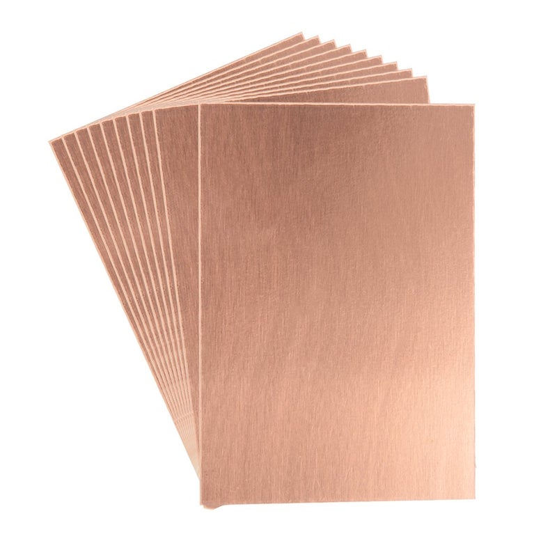 Generic uxcell sourcingmap 7X10cm Single Sided Copper Clad Laminate PCB Circuit Board Brown 10pcs  - Image 1