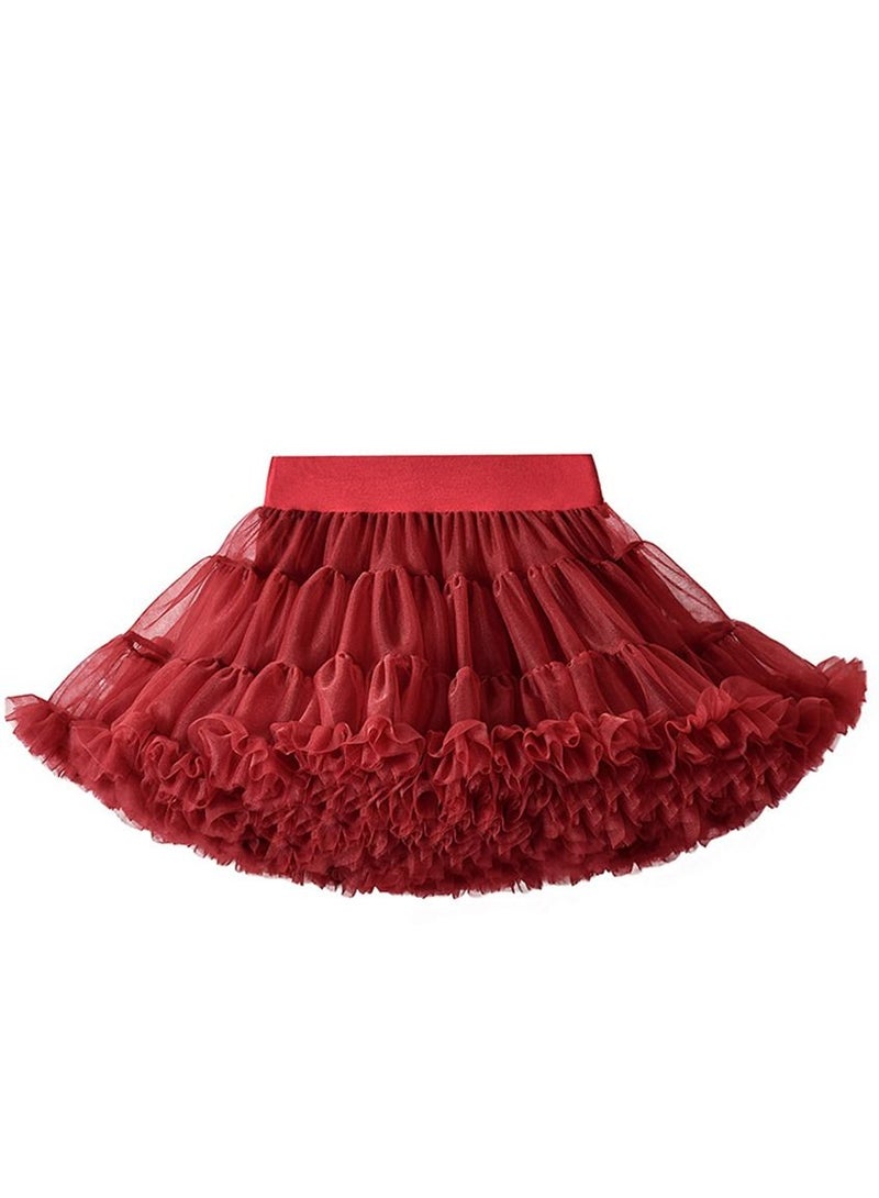 Loquat Girls Ballerina Ballet Tutu Costume Skirt 
