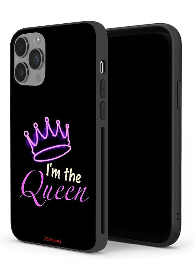 Tolwak Apple iPhone 14 Pro Protective Case I Am The Queen - Image 1