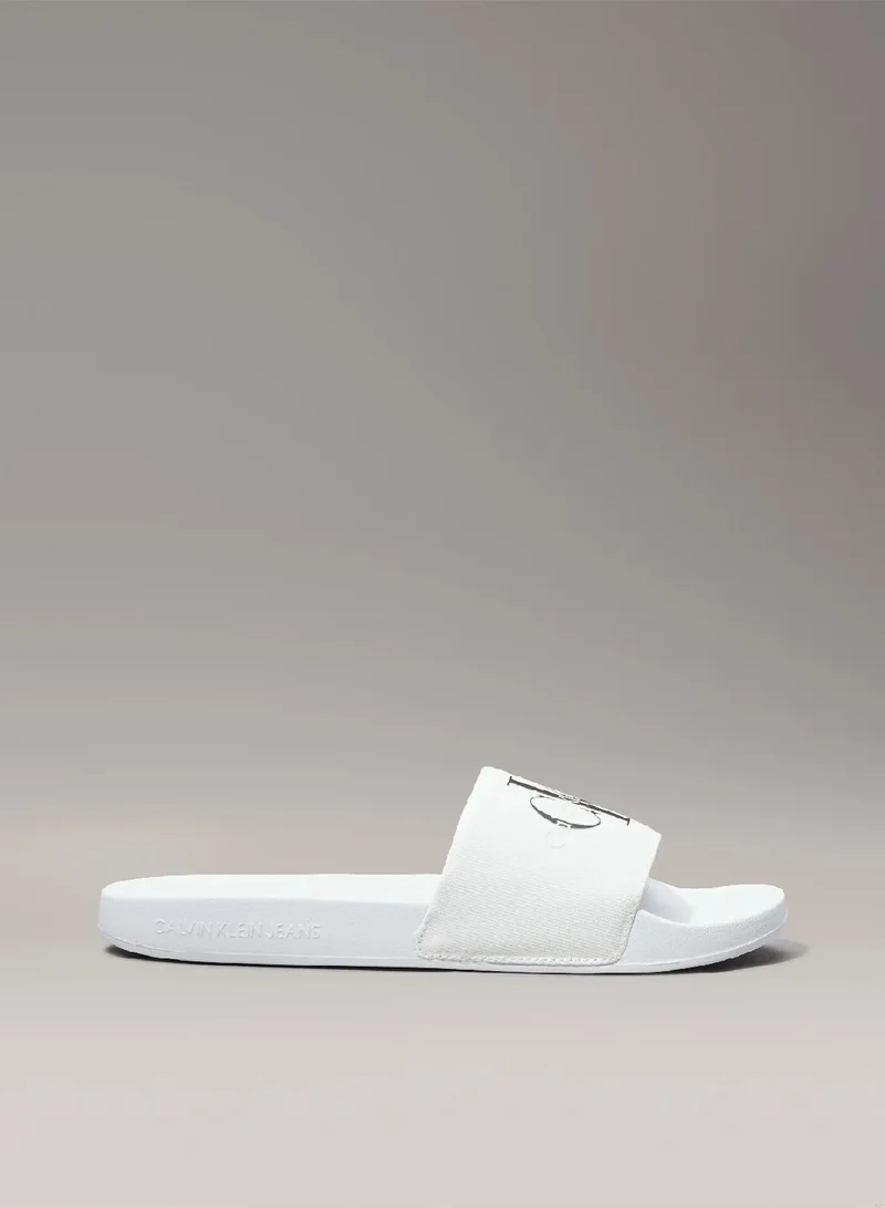 كالفن كلاين جينز شبشب من قماش كانفاس