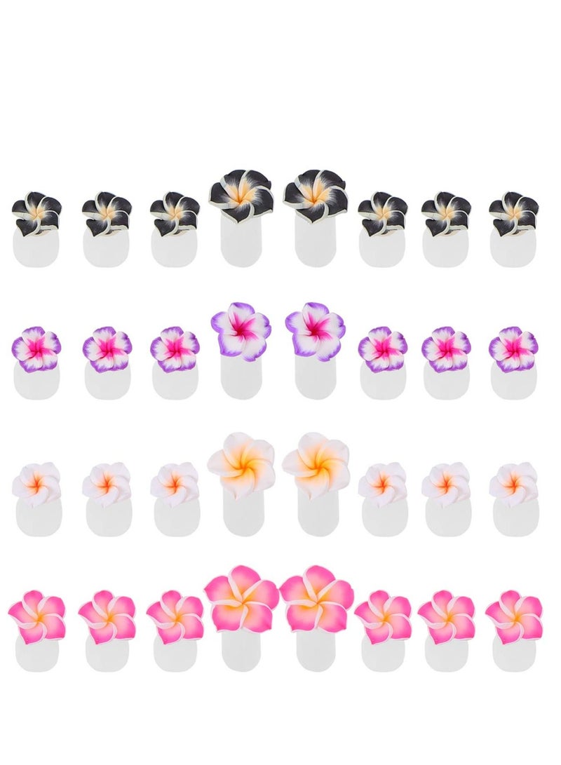 KASTWAVE 32 قطعة من فاصل أصابع القدم من السيليكون، فاصل أصابع القدم على شكل زهرة، فاصل باديكير قابل لإعادة الاستخدام، واقي طلاء أظافر، أدوات باديكير DIY لصالونات التجميل المنزلية - Image 1