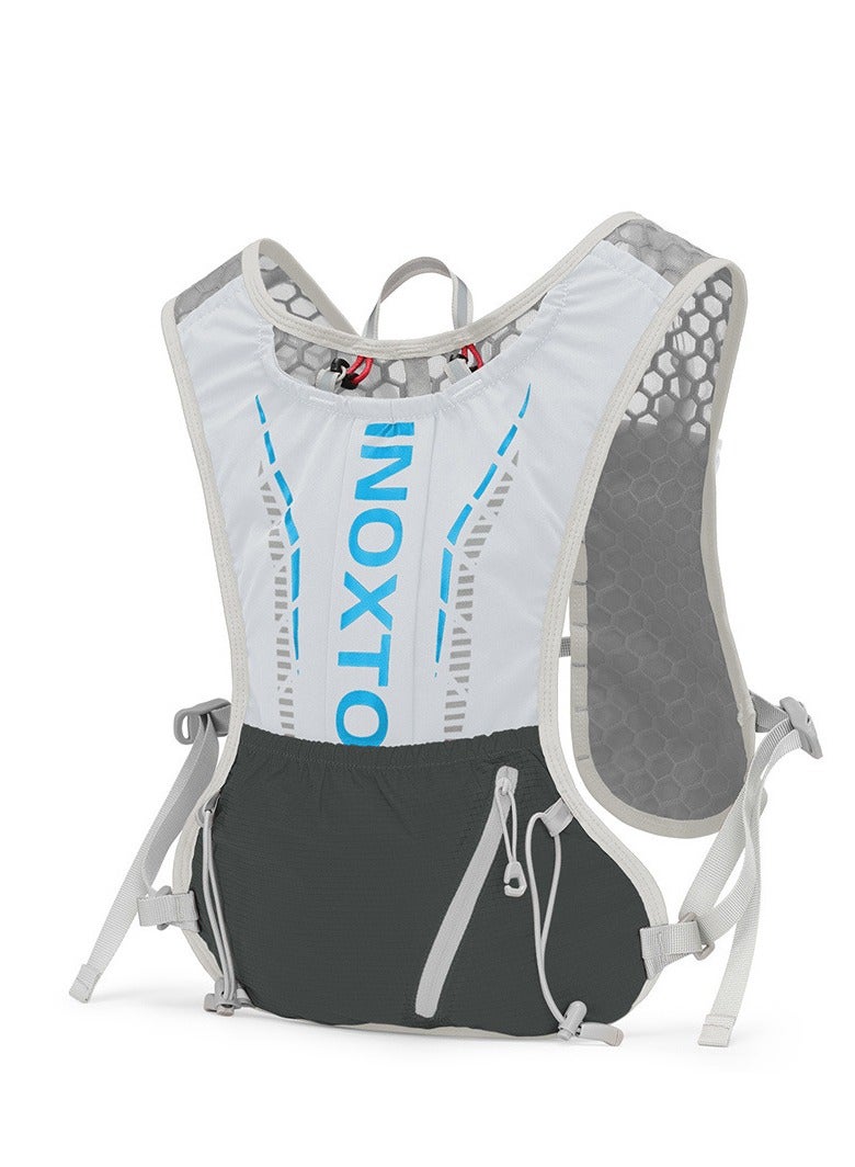 Generic Hydration Vest Backpack Lightweight Water Running Vest Pack with 1.5L Water Bladder Bag Daypack for Hiking Trail Running Cycling Race Marathon for Women Men 