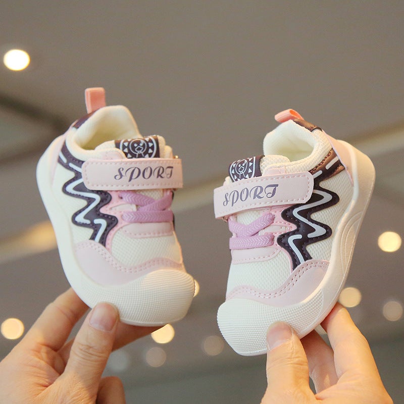 Men'S And Children'S Walking Shoes Breathable Shoes Children'S New Soft Bottom Non-Slip Infant Girls Functional Children'S Sneaker - Image 3