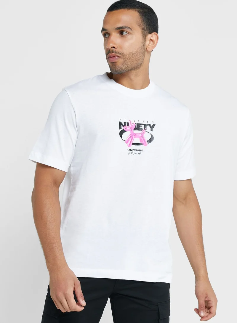 JACK & JONES Graphic Crew Neck T-Shirt