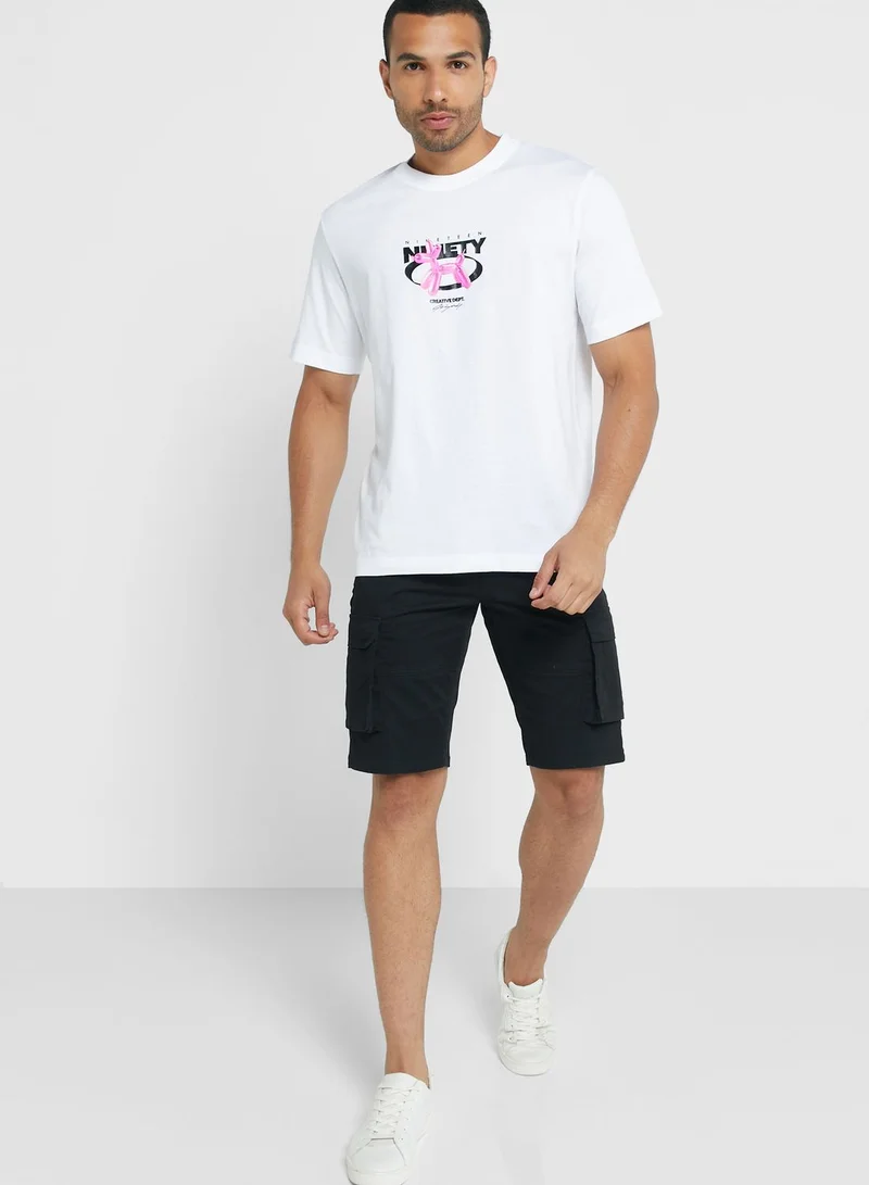 JACK & JONES Graphic Crew Neck T-Shirt