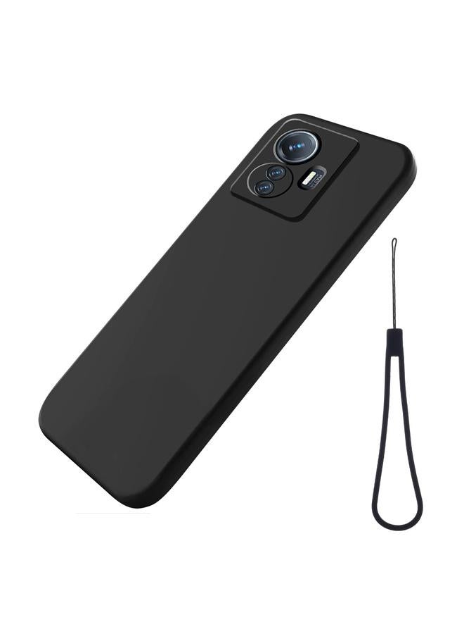 Pure Color Liquid Silicone Shockproof Phone Case For vivo Y77 5G Global / Y77e / IQOO Z6 Lite 5G