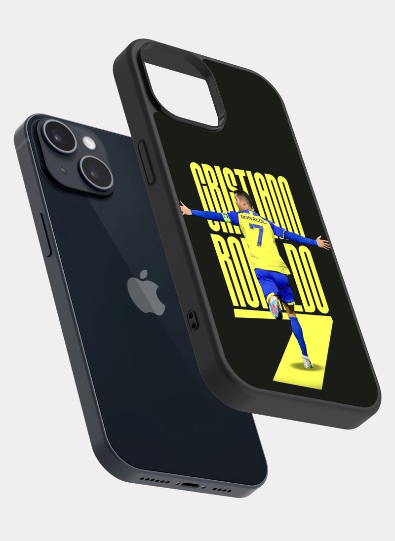 بكسلات كفر ايفون 14 كرستيانو رونالدو ازرق - Image 2