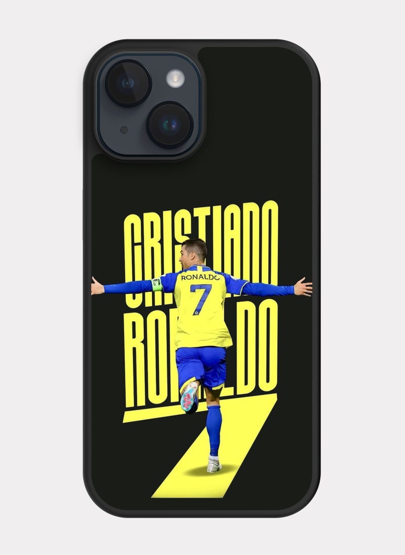 بكسلات كفر ايفون 14 كرستيانو رونالدو ازرق - Image 1