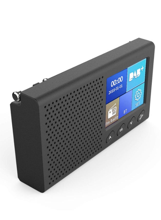 نيبمينينت راديو FM رقمي لاسلكي مزود بشاشة LCD وتقنية بلوتوث K14123 أسود  - Image 3